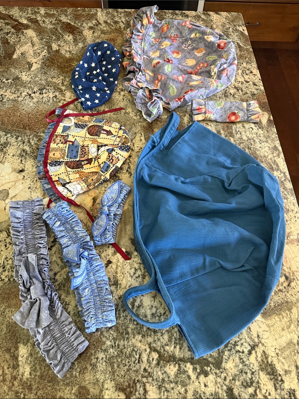 Longaberger Fabric Basket Liners and Garters